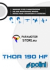 Polini Thor 190 HF | ITA - ENG - FRA | Manual | Manual | Manuel