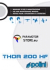 Polini Thor 200 HF | ITA - ENG - FRA | Manual | Manual | Manuel