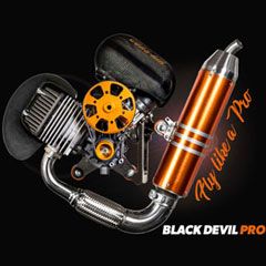 foto de motor corsair black devil pro